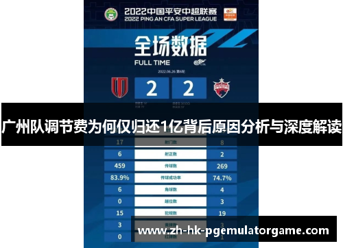 广州队调节费为何仅归还1亿背后原因分析与深度解读