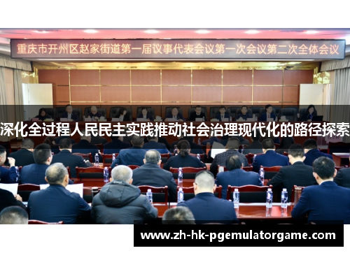 深化全过程人民民主实践推动社会治理现代化的路径探索 深化全过程人民民主实践推动社会治理现代化的路径探索