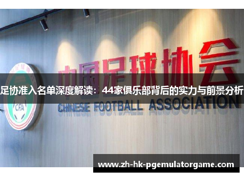 足协准入名单深度解读：44家俱乐部背后的实力与前景分析