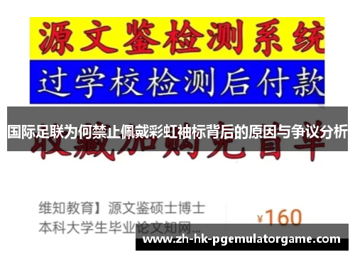 国际足联为何禁止佩戴彩虹袖标背后的原因与争议分析