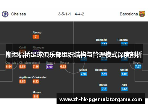 斯坦福桥足球俱乐部组织结构与管理模式深度剖析
